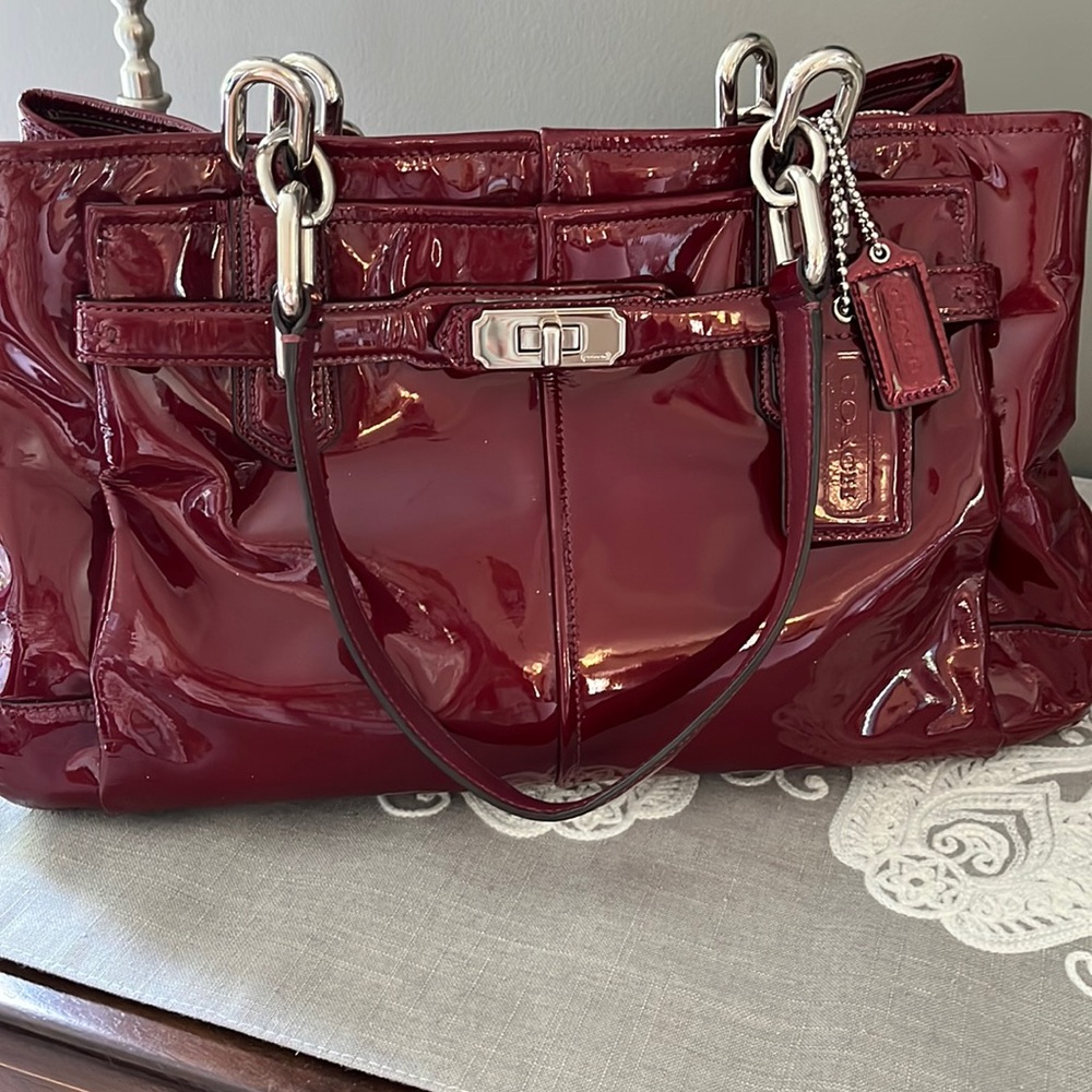 Coach Chelsea Jayden leather satchel